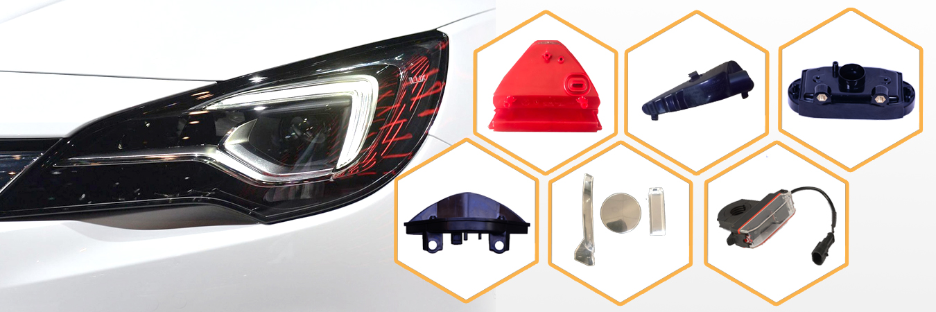 Automotive Moulded Lighting Parts